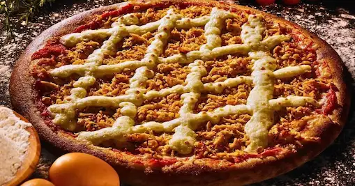Pizza Frango com Catupiry cremosa